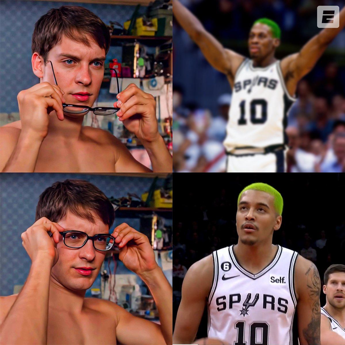 ESPNNBA's tweet photo. Looks a bit familiar 🤔 https://t.co/BEoTJ3G9nB