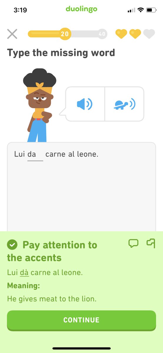 lisalikesstuff's tweet image. I don’t know if anyone else is finding this with the new @duolingo but I have never learnt these words, yet somehow I meant to be trying to get legendary on the level???
Really struggling with the new version. I feel the only reason I’m still using it is cause I prepaid a year.