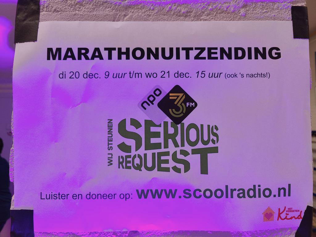 Even wat extra informatie van de DJ'S <a href="/sCOOLradio/">sCOOLradio</a> <a href="/SeriousRequest/">3FM Serious Request</a> <a href="/tbl_oss/">TBL</a>