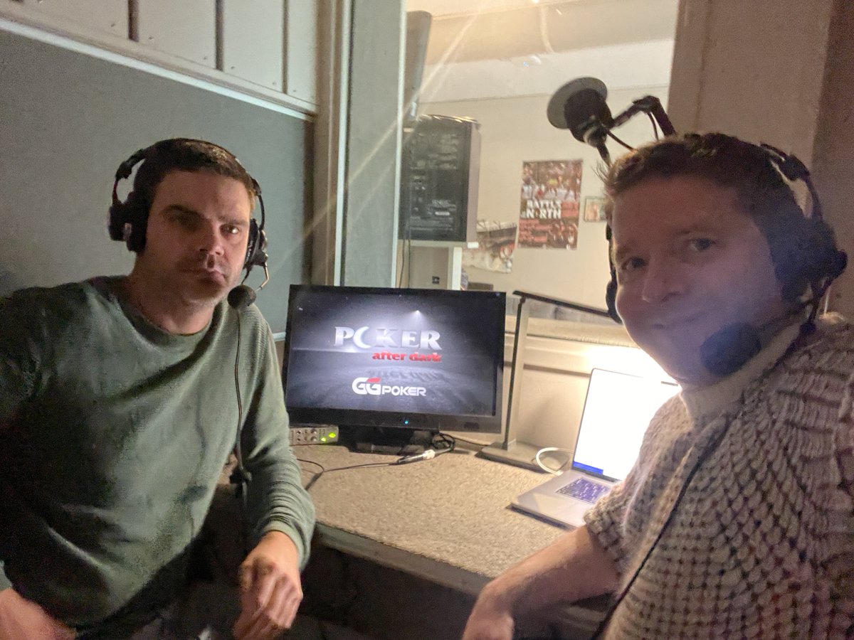 Frank Op de Woerd (@webjoker) on Twitter photo Poker is soon coming back to a television set near you! With <a href="/MarkRoovers/">Mark Roovers</a> and yours truly commentating the action. Poker is soon coming back to a television set near you! With <a href="/MarkRoovers/">Mark Roovers</a> and yours truly commentating the action.