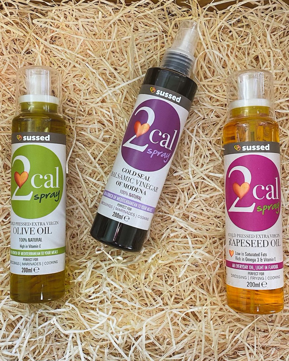 Why not spray it this Christmas? 🎄🥗🎄
2 Good Calories, 1 Quick Spray and you’re #sussed for a healthy, tasty Christmas!!! 🎅😋🎅
In good food stores nationwide! 🛒
#getsussed #2cal #oils #healthyoil #healthyoils #livehealthy #livehappy #rapeseed #rapeseedoil #oliveoil #balsamic