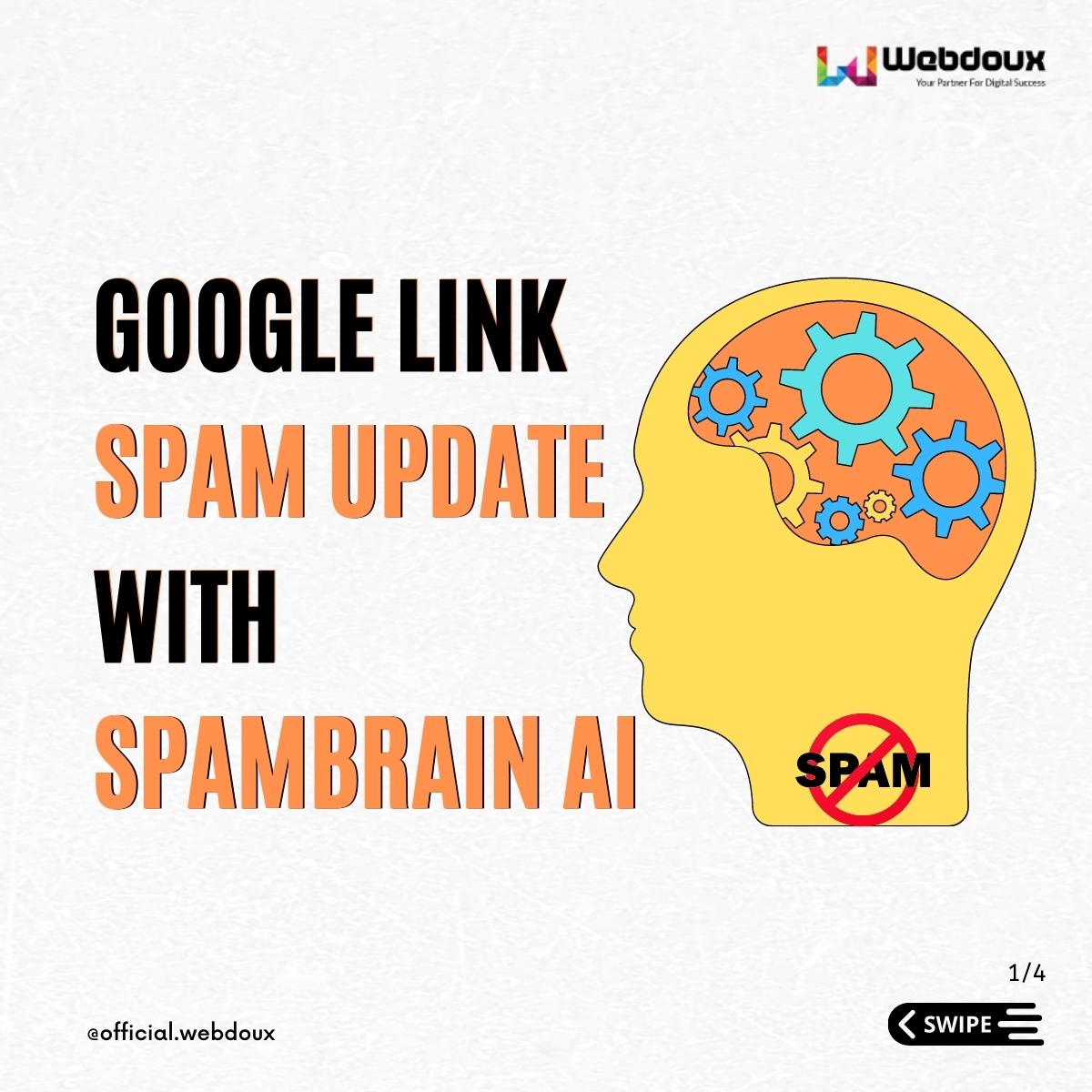 Webdoux's tweet image. Google Unleashes December 2022 Link Spam Update With SpamBrain AI.
.
.
&lt;&lt; Swipe left to know more!
#Google #SpamUpdate #SpamBrain #AI #ArtificialIntelligence #December #DigitalMarketingAgency #DigitalMarketing #BrandDevelopment #BrandGrowth #Webdoux #Chennai