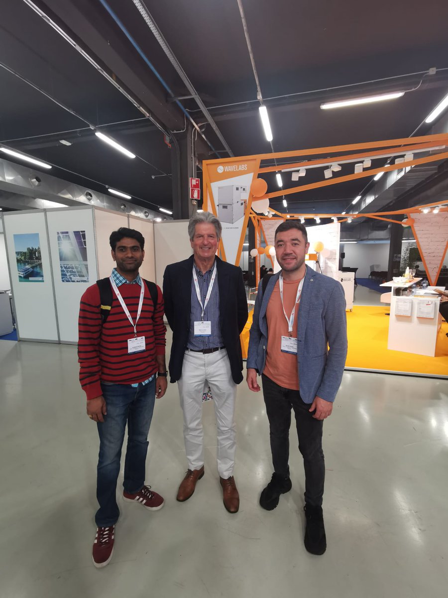 5GSolar's tweet photo. #flashback to September: Nicolae & Sreekanth attended #WCPEC in Milan. They presented our results on novel hole conductors for Sb2S3 #solarcells & interacted with PV community #scientists about possible #collaboration. A joy to meet them!
#research #solarenergy #photovoltaics https://t.co/qT5I1OieuH