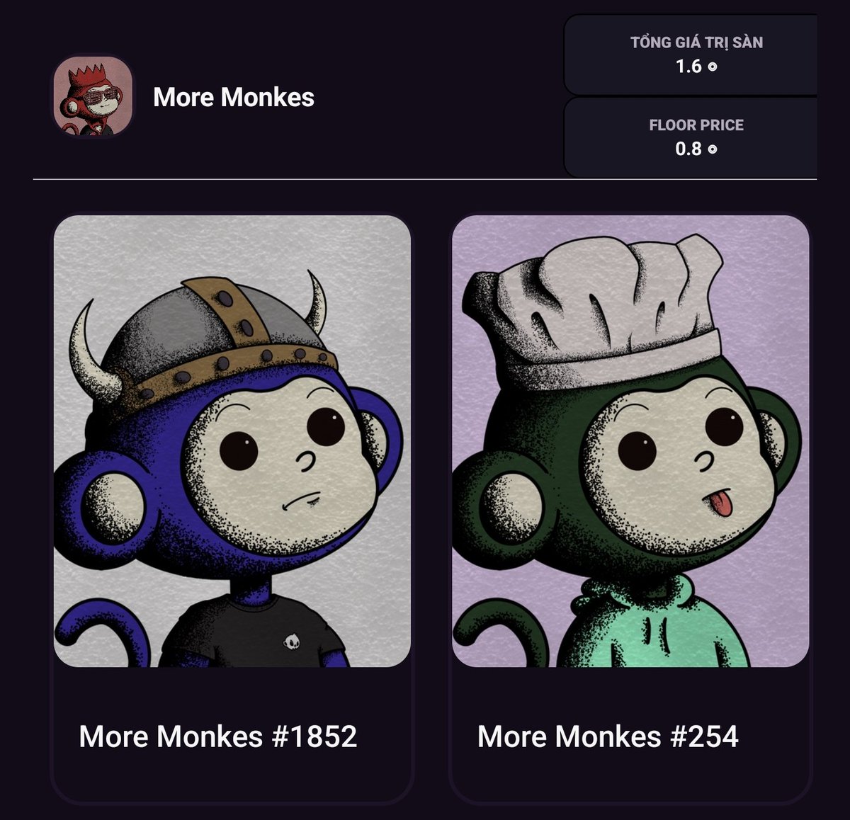 🎉🎉Giveaway cảm ơn 1000 AE đã follow chéo Gấu. 

Để tiếp tục mục tiêu 2000 Follow 👇
2 NFT <a href="/Moremokey/">more mokey</a> sẽ dành tặng 2 bạn may mắn
- Like, Share, Retweet bài viết này
- Follow chéo <a href="/GauuuNFT/">Gấu NFT</a> (uy tín) 

#chéo #followcheo #cheouytin