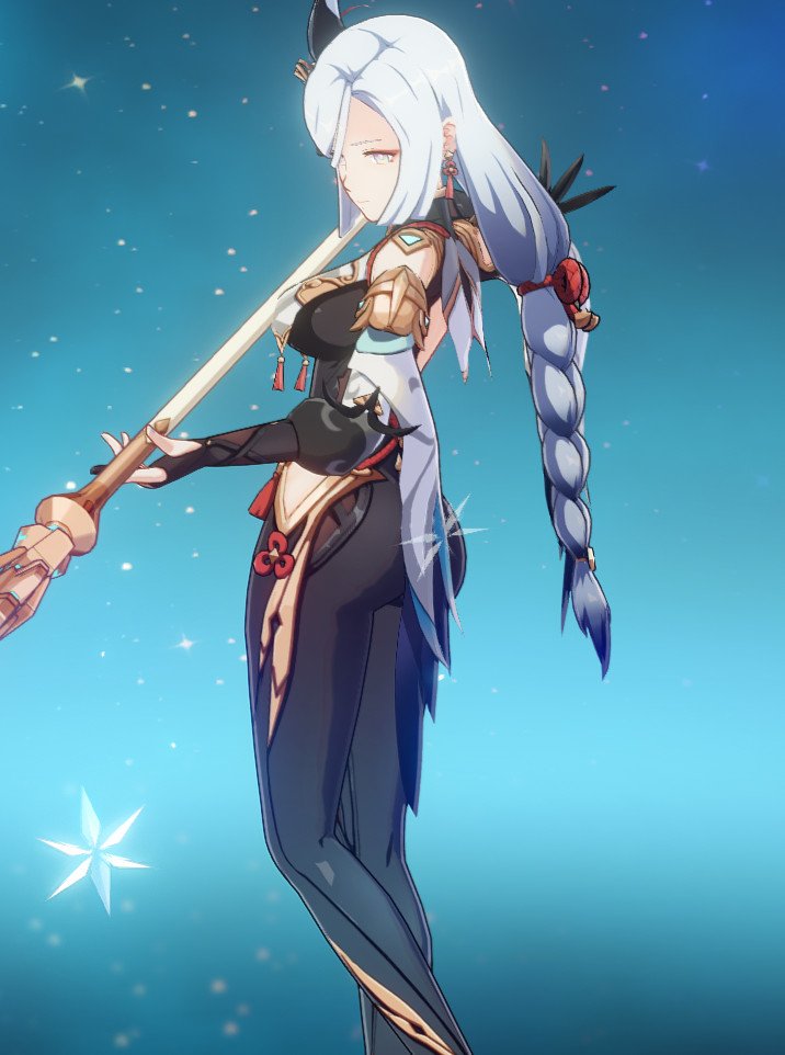 Genshin Impact Modding (AGMG) on Twitter "Capeless Shenhe Genshin