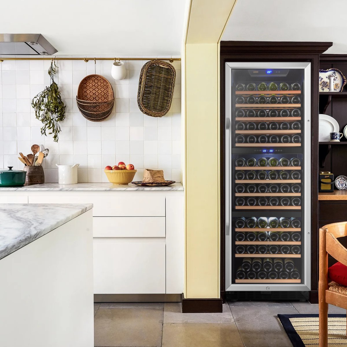 lanboappliance's tweet photo. Buying a #Lanbo 144T #wine #cooler means you always have a perfectly chilled bottle of wine within easy reach. It also means you don't have to worry about filling your regular fridge with bottles. But you need to #install and place the cooler properly. https://t.co/M0UrT1t0Gk https://t.co/NBenUJthzZ