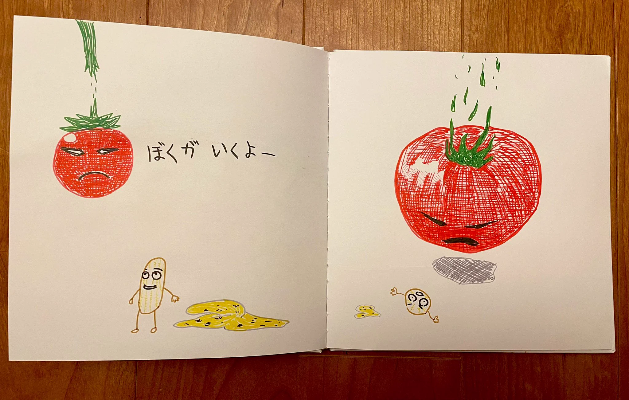 兄から貰ったクリスマスプレゼント。絵本が力作すぎた！