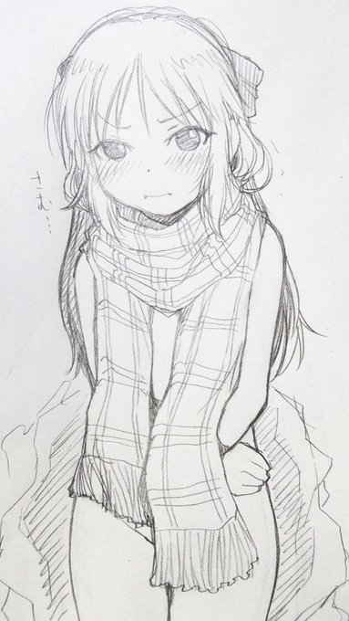 さむいありすのらくがき 