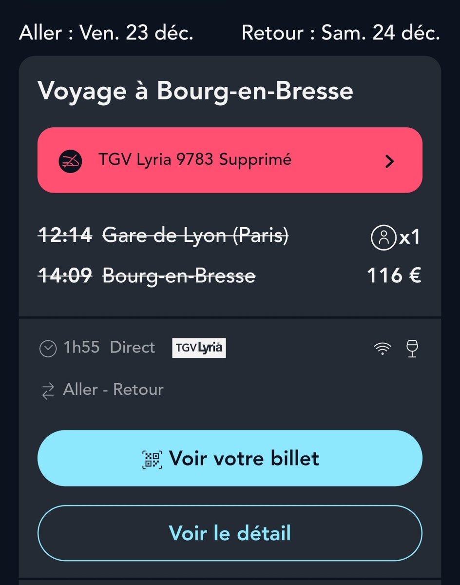 Antoine_Soula's tweet photo. Bravo @SNCF @GroupeSNCF vous êtes officiellement la HONTE du service public Français. Priver des milliers de français de Noël en famille c'est une super idée 👏👏
Faudra pas venir pleurer quand on privatisera pour pallier votre incompétence 😡😡😡 https://t.co/LaX7QO9WNT
