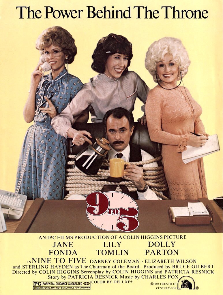 FilmNewsNos's tweet photo. 🎬MOVIE HISTORY: 42 years ago today, December 19, 1980, the movie ‘9 to 5’ opened in theaters!

#JaneFonda #LilyTomlin #DollyParton #DabneyColeman #SterlingHayden #ElizabethWilson #HenryJones #LawrencePressman #NineToFive #ColinHiggins https://t.co/IWpB309dr7
