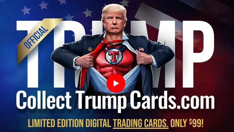 All 45,000 Donald Trump Trading Card NFTs sold in 12 hours, and people have spent millions trading them on the secondary market, OpenSea. 

Read more: nftmetta.com/donald-trumps-…