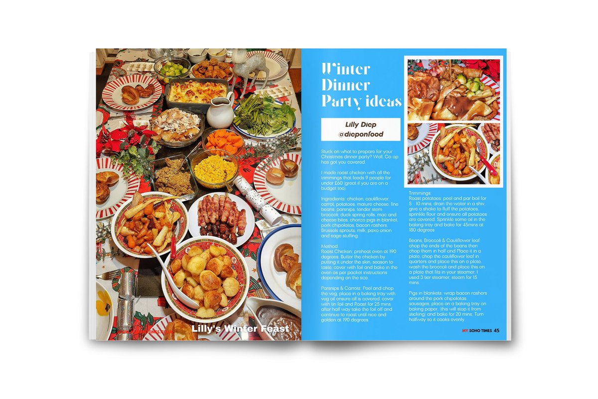 Kai aka The Soho Girl (@thesohogirl) on Twitter photo Thank you <a href="/coopuk/">Co-op</a> for supporting the <a href="/mysohotimes/">MY SOHO TIMES</a> creators' winter recipes challenge on a budget, featured in our winter issue! This delish family Christmas meal spread for £60 is now up on the <a href="/mysohotimes/">MY SOHO TIMES</a> blog: wp.me/p2G9Wo-3Ji
#christmastime <a href="/coopukpress/">Co-op Press Team</a> <a href="/lucypoole/">Lucy Poole</a> Thank you <a href="/coopuk/">Co-op</a> for supporting the <a href="/mysohotimes/">MY SOHO TIMES</a> creators' winter recipes challenge on a budget, featured in our winter issue! This delish family Christmas meal spread for £60 is now up on the <a href="/mysohotimes/">MY SOHO TIMES</a> blog: wp.me/p2G9Wo-3Ji
#christmastime <a href="/coopukpress/">Co-op Press Team</a> <a href="/lucypoole/">Lucy Poole</a>