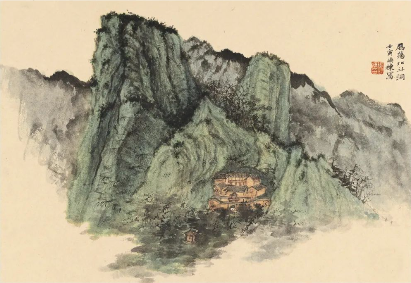 CAAofficialEN's tweet photo. Students of the Class of 2020 of the School of Chinese Painting and Calligraphy of #CAA visited Yandang Mountain for an outdoor sketching practice to get artistic inspiration from natural landscapes. Check out these ink landscape paintings. #Art #University #StudyAtCAA https://t.co/tn9JqcVljL