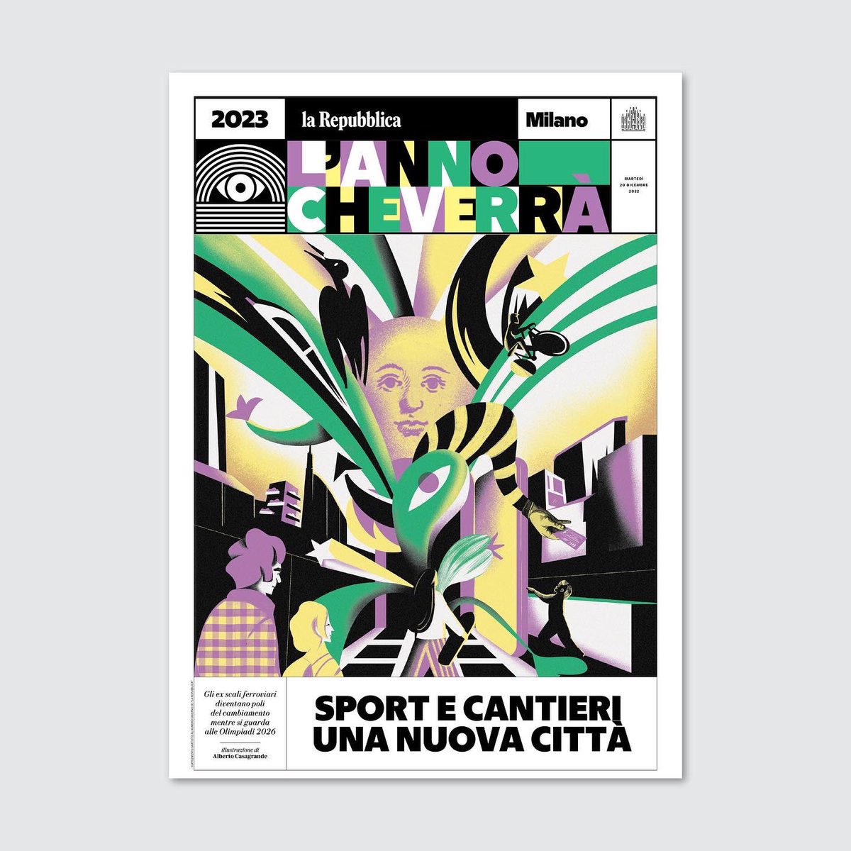 Oggi in edicola con <a href="/repubblica/">Repubblica</a> le edizioni locali per il 2023 dell’Anno Che Verrà