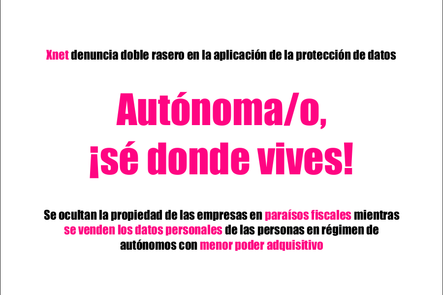 1/
🔴 HOY denunciamos doble rasero en aplicación de protección de datos🔴

Se ocultan empresas en paraísos fiscales con la excusa de proteger datos, mientras se venden datos personales de autónomos de bajos ingresos.
Lo explica <a href="/ManuGPascual/">Manuel G. Pascual</a> <a href="/el_pais/">EL PAÍS</a>

🧶👇
elpais.com/tecnologia/202…
