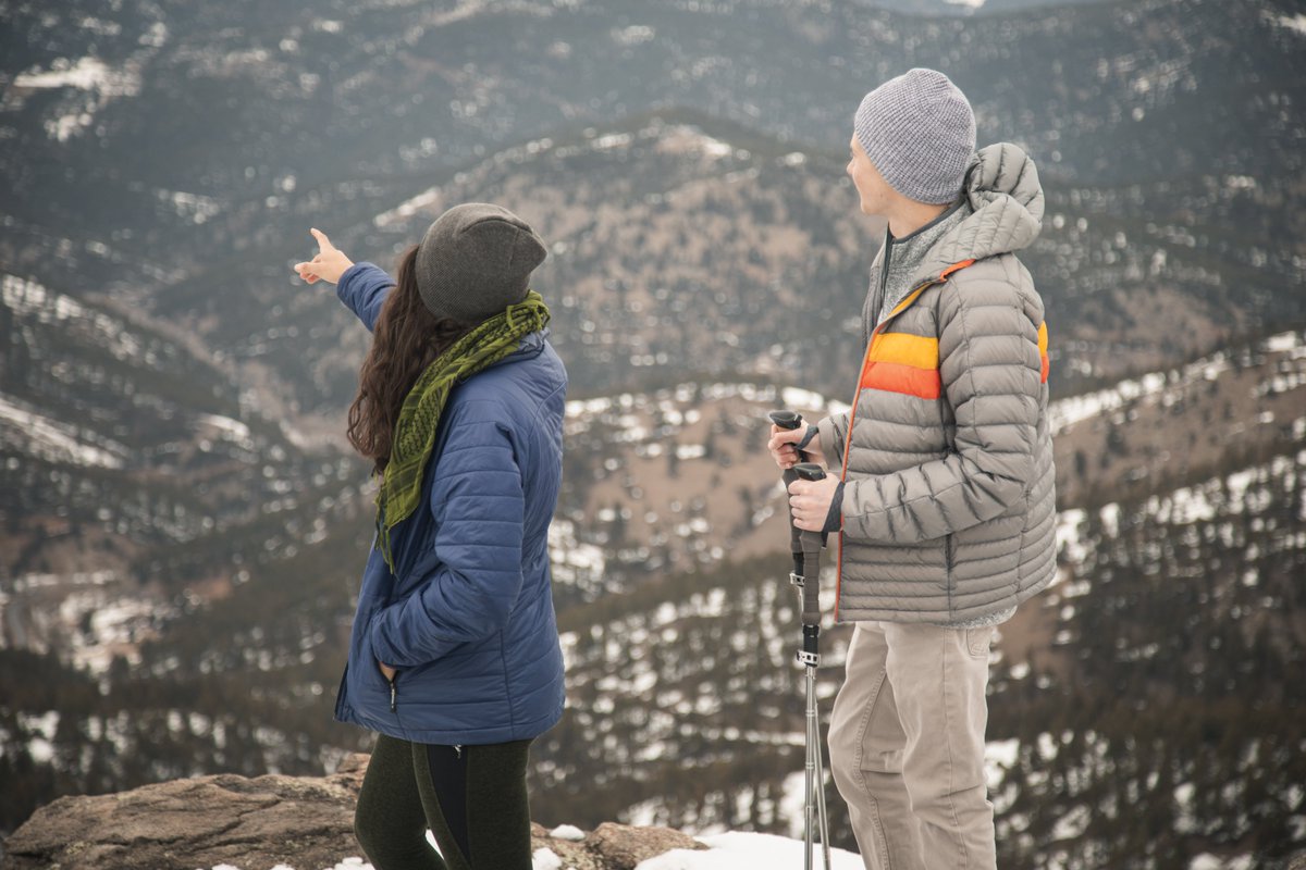 If you’re serious about winter hiking, then it’s definitely worth investing in a good set of trekking poles such as our TREK-Z Trekking Poles!

➡️ To buy one, click here: bit.ly/3fuuYkG