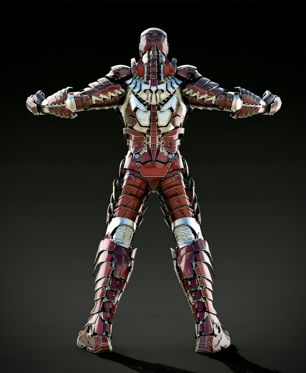 背中の戦闘力
#IRONMAN #ZBrush