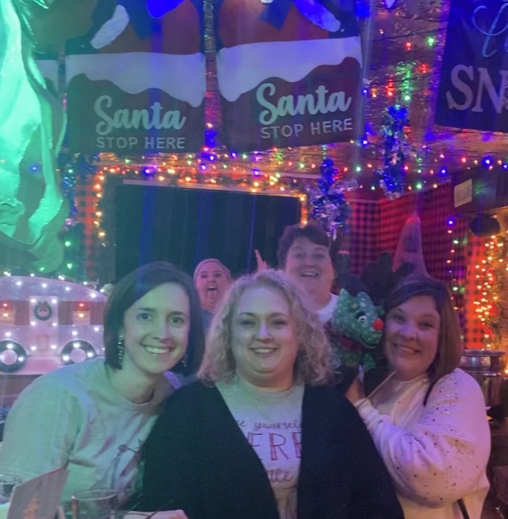 Our Sudduth Christmas party was fun and festive! Thanks, <a href="/TGRStarkville/">The Guest Room</a> for a great time!