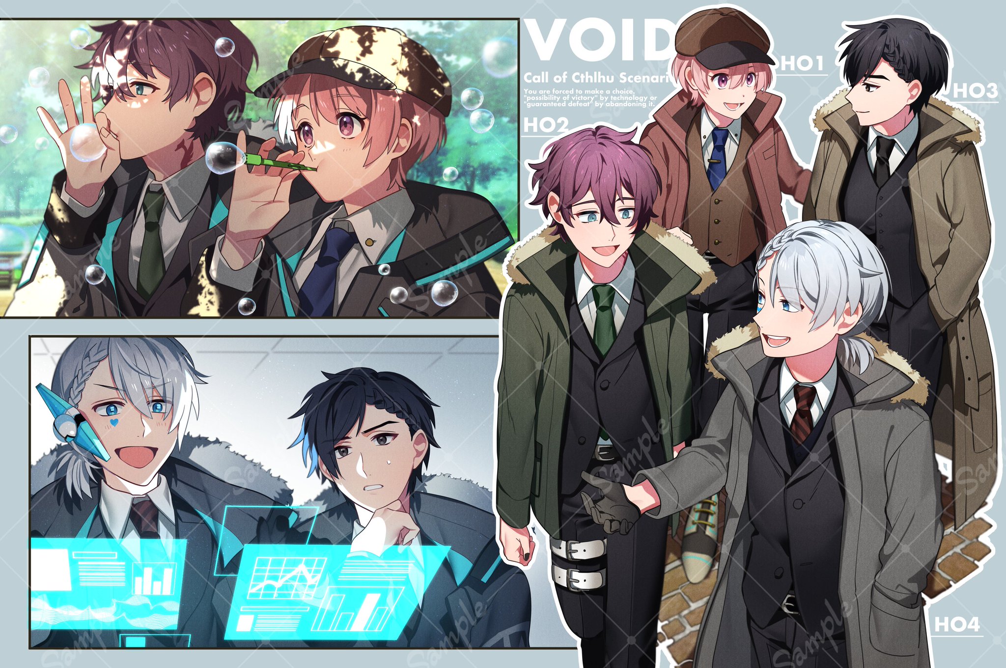 VLIND AU VOID フルカラーイラスト集 VLIND AU VOID フルカラーイラスト集 アート・デザイン・音楽