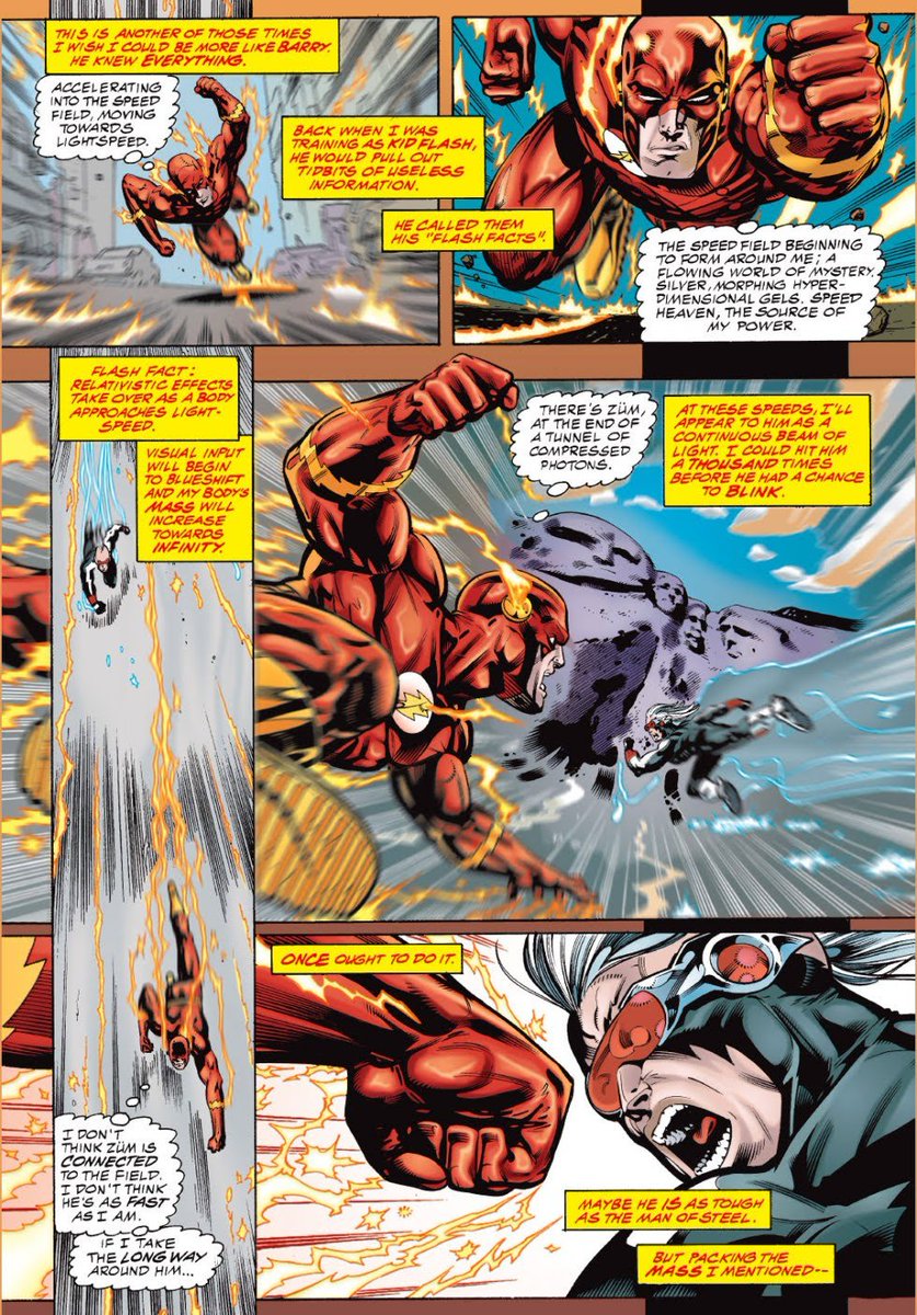 MuseumFlash's tweet image. Despite the inaccuracies (which is inevitable because this is comics after all), the inclusion of science in the Flash's situations and seeing him use that knowledge to his advantage just make them so much more enjoyable for me to read.