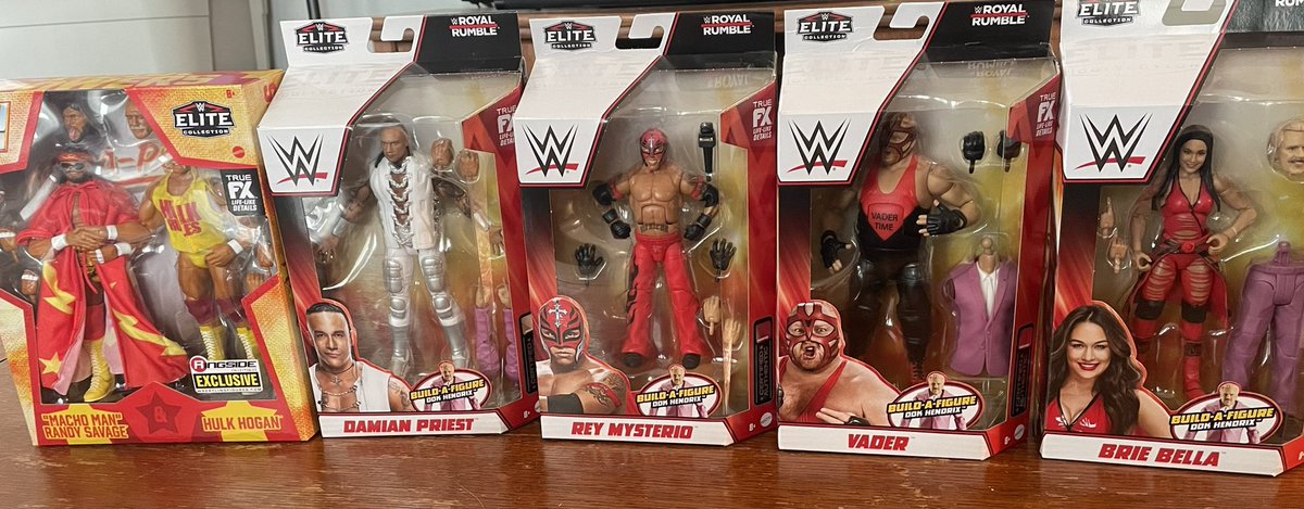 SimplyAwsome85's tweet photo. @RingsideC Mail Haul #actionfigurecollecting #majorwrestlingfigurepodcast #ScratchthatFigureItch https://t.co/0NMmQic1z6
