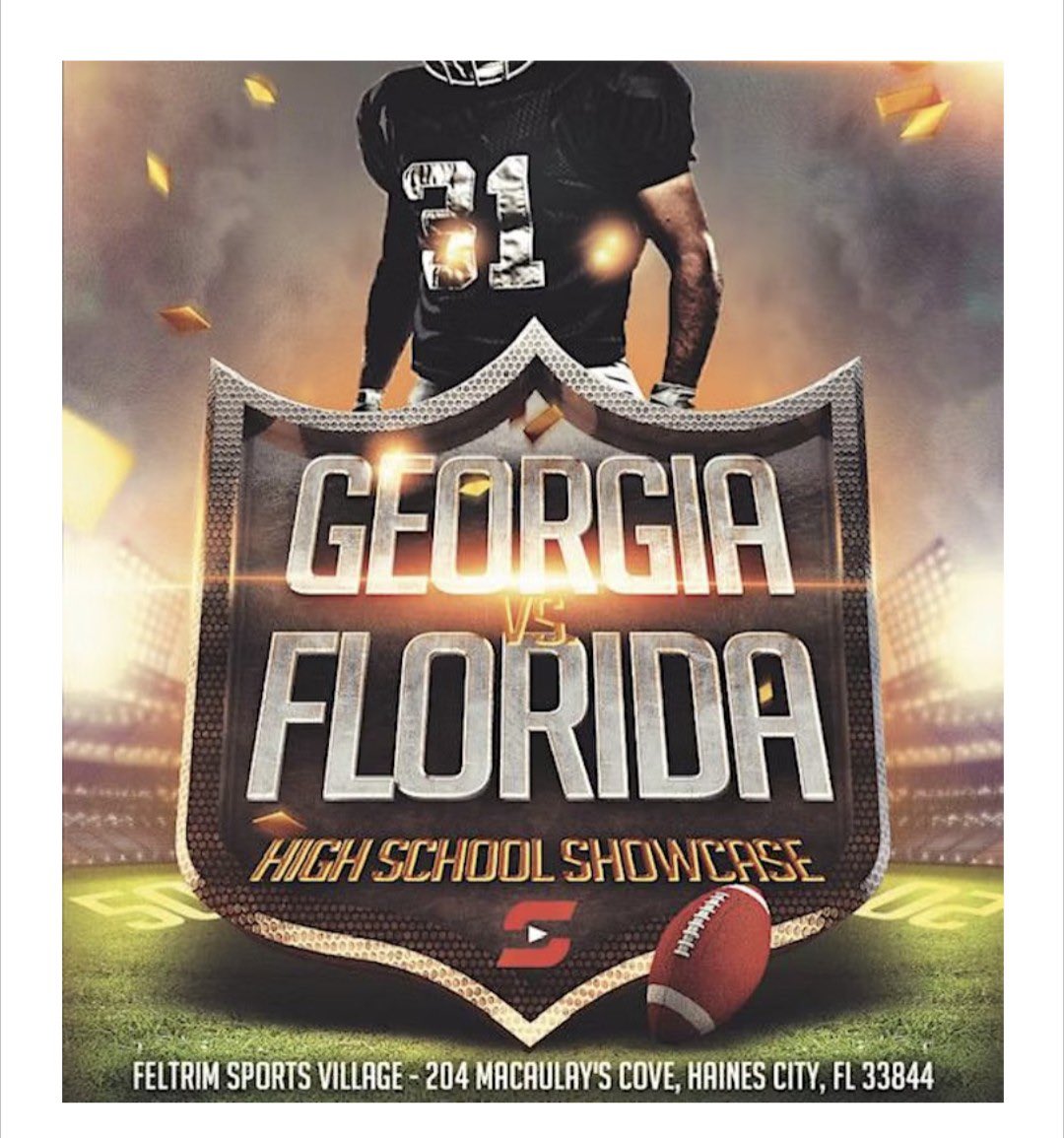 ItsEA60's tweet photo. Honored to be invited by @OreyFerrell to the #GeorgiaVsFloridaHSShowcase I will be attending!! @MikeCollins05 @JulianTodd4 @RidgeRecruits https://t.co/pxXiXe5DC1