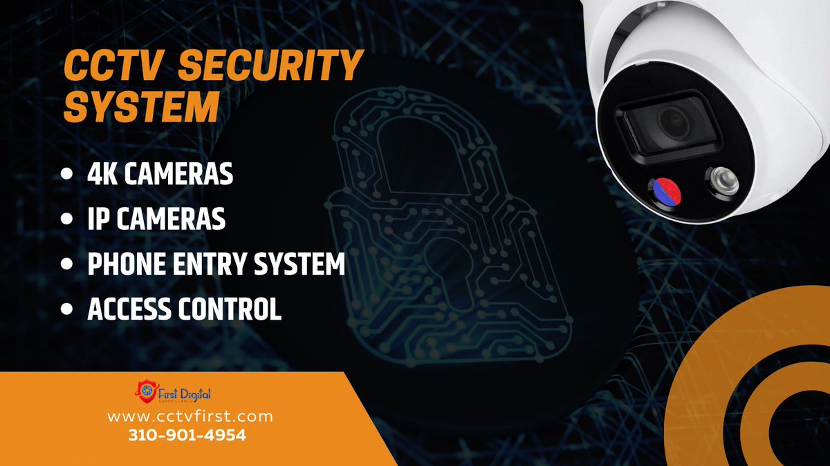 cctv1st's tweet photo. CCTV Security System.
(310) 901-4954
https://t.co/yVFu9L1f6t
info@cctvfirst.com 
#cctv #security #securitycamera #securitysystem #securitycamerainstallation #securitycamerasystem #losangeles https://t.co/QpukWNdrKC