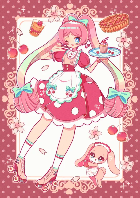 #作品を載せて自分の作品を知ってもらおう どこか懐かしく感じるキラキラしたイラスト描いてます 