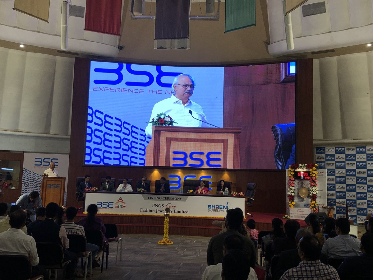 BSE India on Twitter "Shri Ajit Gadgil, Chairman and Director, PNGS