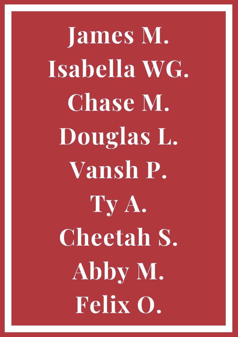 We did a lot of reading in English I this semester! Each month, students were given an optional reading challenge. I’m so proud of the 44 students who completed at least one challenge and the 9 students who completed all five! Students read 111+ books to reach this goal!
