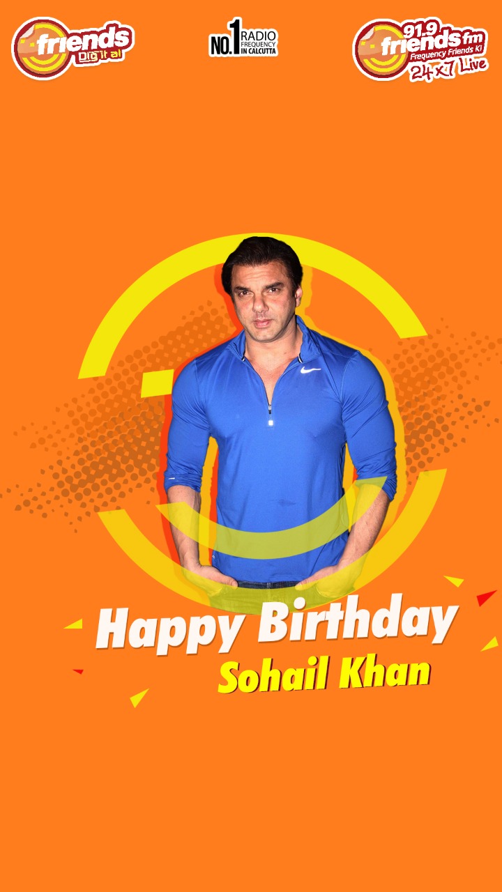 Happy Birthday Sohail Khan :) Love and best regards Team      