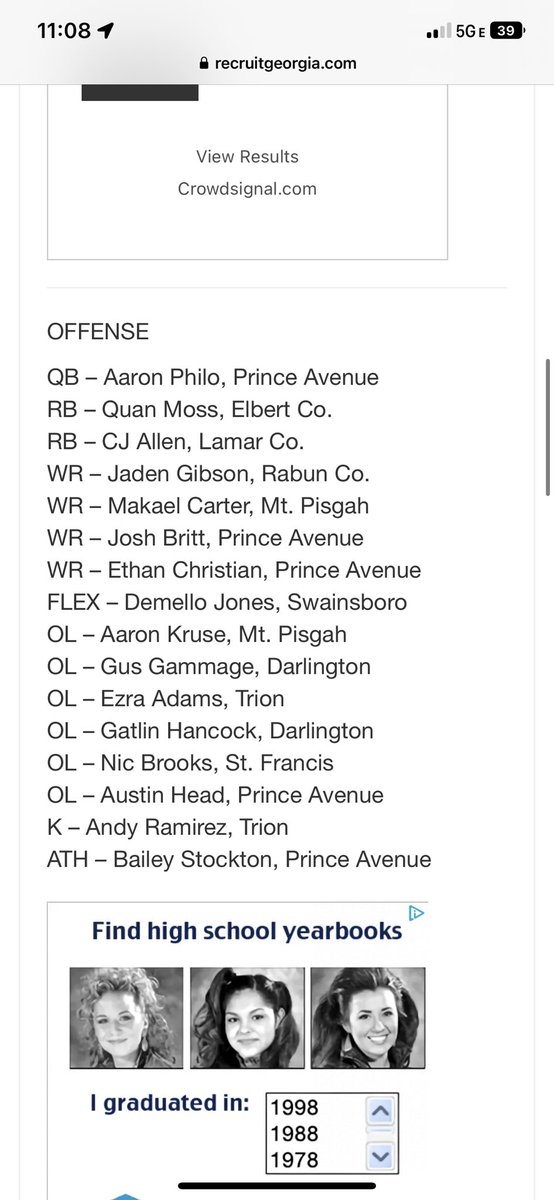 Ezra Adams (@ezraadams11) on Twitter photo Blessed to be selected for First Team All-State!
<a href="/TrionFootball1/">Trion Football</a> <a href="/CoachPatrick478/">Sean Patrick</a> <a href="/RSgable/">Roone Gable</a> <a href="/CoachJaSanders/">Jake Sanders</a> <a href="/TimGlanton/">Coach Tim Glanton</a> <a href="/coachmorrison58/">Zach Morrison</a> <a href="/Velocity_FB/">Velocity Football Academyโข</a> <a href="/NwGaFootball/">NwGa Football</a> Blessed to be selected for First Team All-State!
<a href="/TrionFootball1/">Trion Football</a> <a href="/CoachPatrick478/">Sean Patrick</a> <a href="/RSgable/">Roone Gable</a> <a href="/CoachJaSanders/">Jake Sanders</a> <a href="/TimGlanton/">Coach Tim Glanton</a> <a href="/coachmorrison58/">Zach Morrison</a> <a href="/Velocity_FB/">Velocity Football Academyโข</a> <a href="/NwGaFootball/">NwGa Football</a>