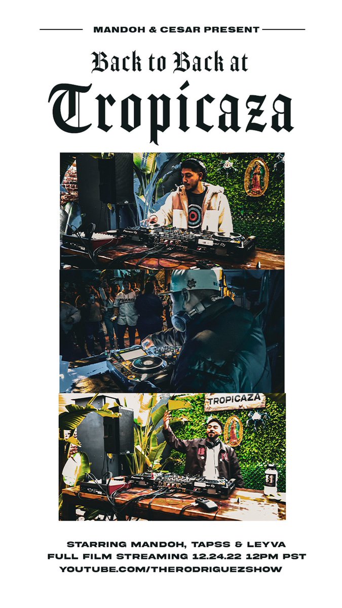 Another one, Saturday at 12PM