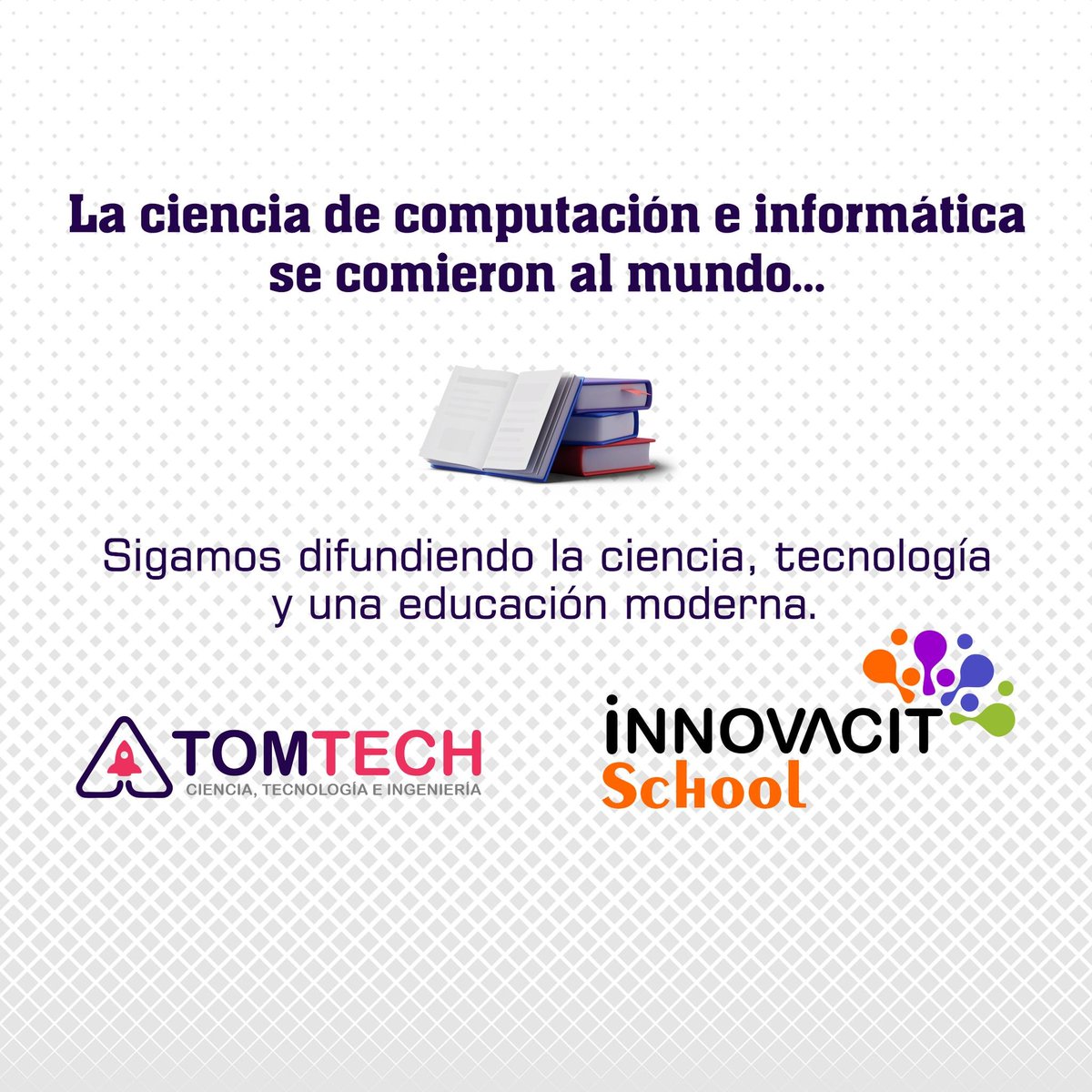 kennermori19's tweet image. ✅ Promoviendo la hora del código.  Todo el mundo puede aprender a programar.
#Atomtech #InnovacitSchool