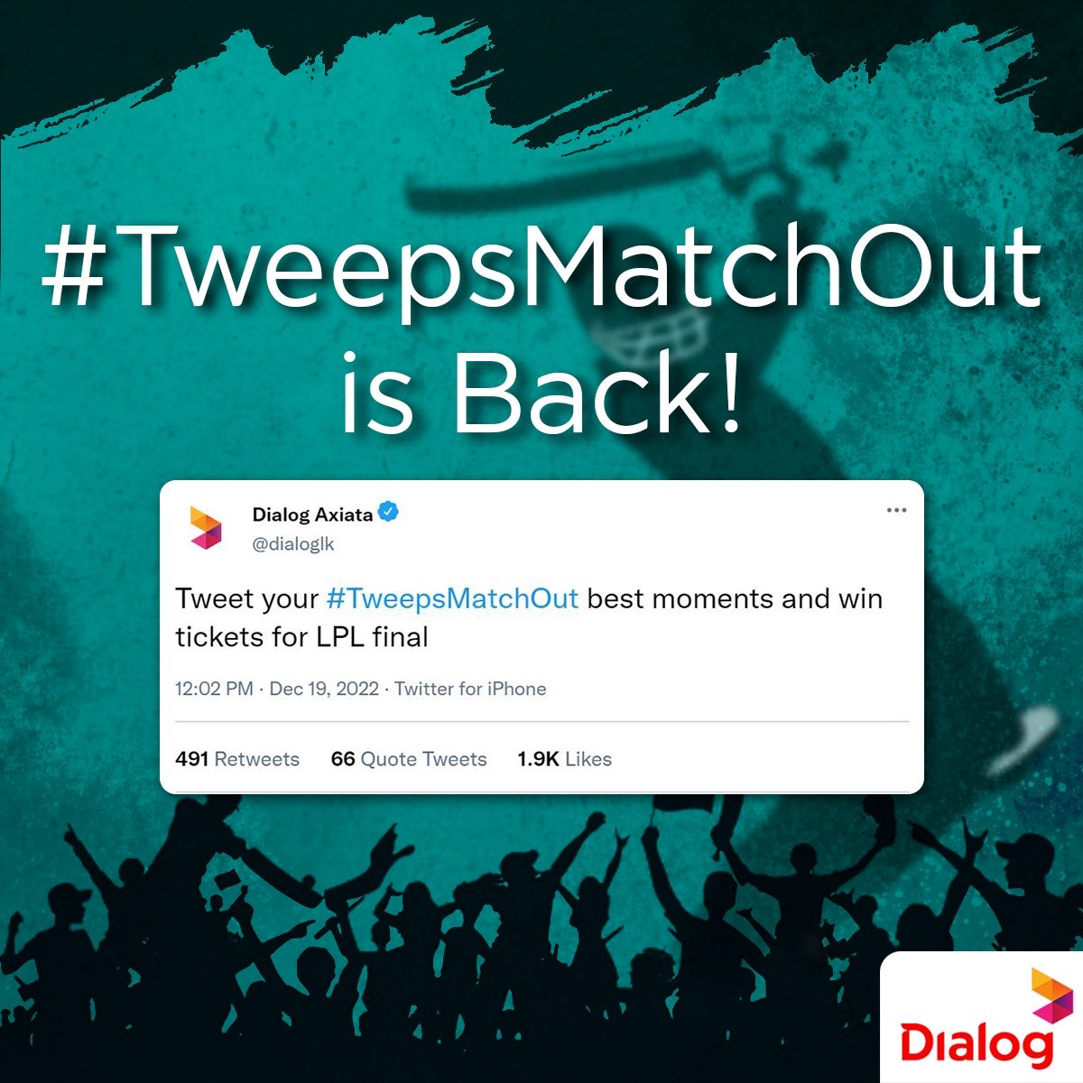 It’s back #TweepsMatchOut