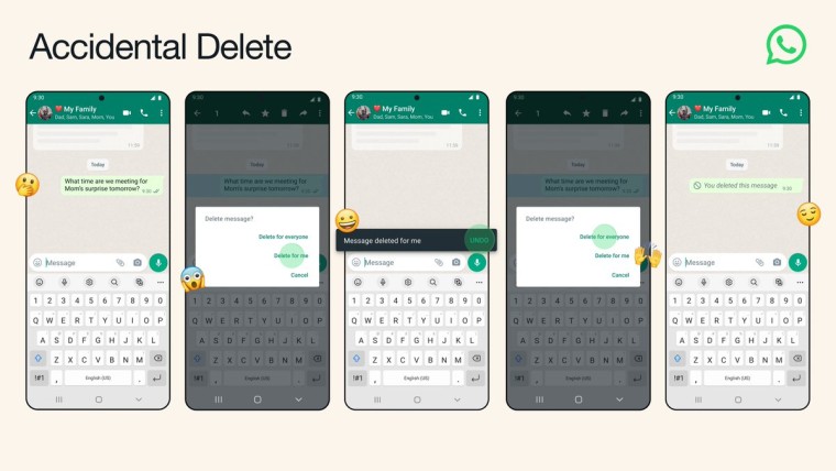 NeowinFeed's tweet photo. Accidentally hit 'Delete for Me' on WhatsApp? Meta now has a solution #WhatsApp #UndoDelete https://t.co/NxonzACqpp https://t.co/Lu0h3C1eTI