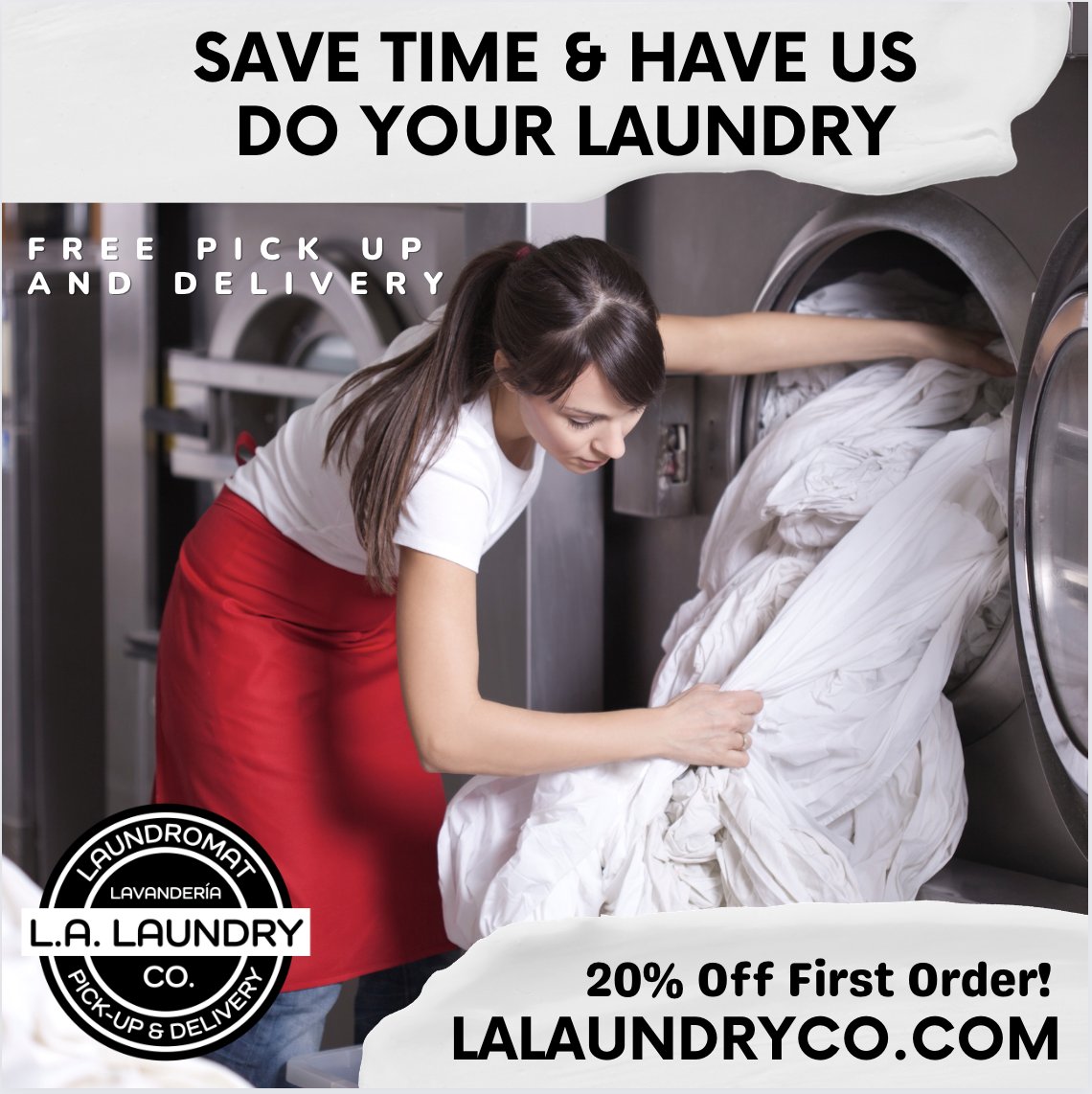 LALaundryCo's tweet photo. Book a free pickup today and save 20% off your first order. Visit our website at https://t.co/9KX3QistRm
-
#fluffandfold #lalaundry #laundrydelivery #freedelivery #laundryday #losangeleslaundry #lalaundryco https://t.co/rc79u7B9zn