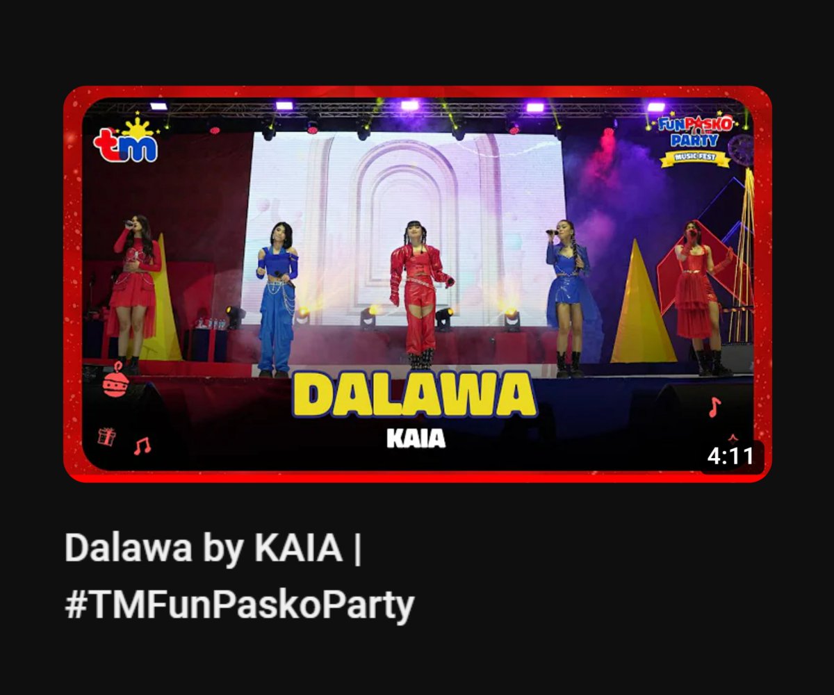 KAIATrendsPH's tweet photo. 📢 @KAIA_Members’ performance of ‘DALAWA’ at the #TMFunPaskoParty in Dumaguete City is up now on @tmtambayan’s YouTube channel!
Watch it here:
📌 https://t.co/tCXi1s4B0J
KAIA AT TMFunPasko
#KAIAxTM #KAIAatTMFunPasko
#KAIA #DALAWAbyKAIA
@KAIAOfficialPH https://t.co/0hWAHtdEVK