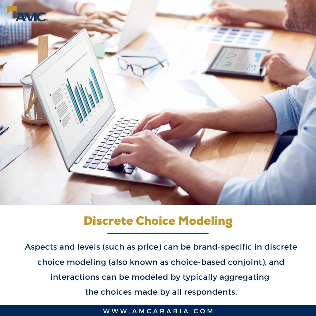 AMCinsight's tweet image. Understanding how customers react to any product or service using Discrete Choice Modeling allows you to create better products, make more money, and connect with audiences in meaningful ways.

Email: info@amcarabia.com
 amcarabia.com

#AMC  #directmodeling