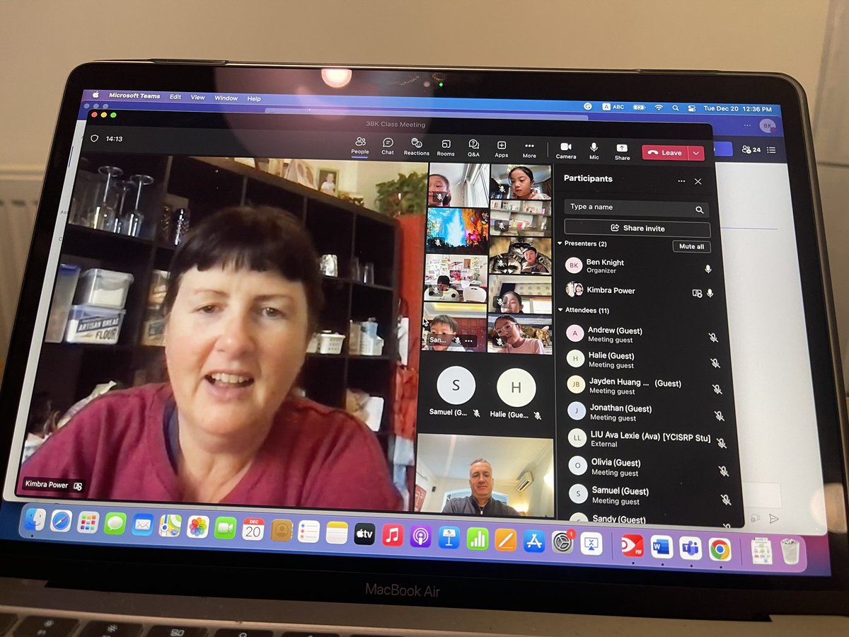 teachbk27's tweet photo. Our wonderful @kimbrap stopping in for a quick read aloud. 3BK kids dutifully showing up for DL every day, even WITH Covid! 😷🤦♂️😆 @SASchina #PDESrocks https://t.co/1snJbxWKId