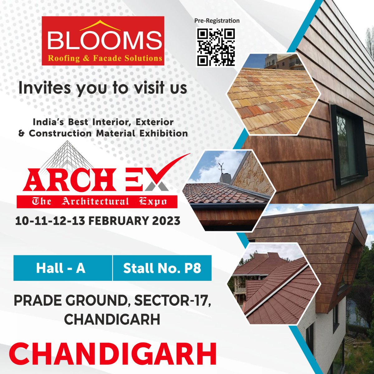blooms_india's tweet photo. Blooms India invites you to visit us
India's Best Interior, Exterior & Construction Material Exhibition
Archex - The Industrial Expo
Date - 10-13 Feb 2023
Hall - A & Stall No. P8
Trade Ground, Sec 17, Chd
#archex #chandigarh #exhibition #expo #interior #exterior #tradeground https://t.co/fXPM5hVi1u