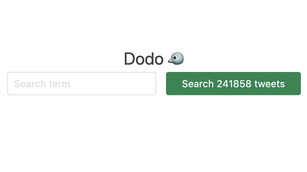 My instance of dodo has archived nearly 250,000 tweets from my timeline in just over 2 years. And since I'm a Twitter completionist, I will have read every single one. github.com/JakeWharton/do…