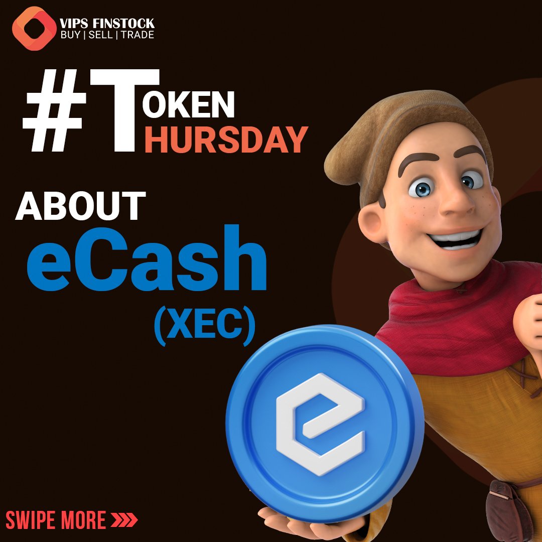 VIPS_Finstock's tweet photo. Your weekly dose of token info is here!
#TokenThursday #Crypto #cryptos #cryptoworld #bitcoin #btc #altcoin #altcoins #ecash #xec https://t.co/kY4T2AVdyg