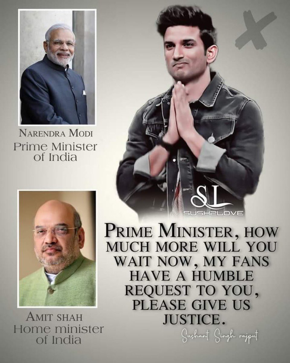 HeliPandya_SR's tweet photo. Public all over the globe is screaming at one voice #JusticeForSushantSinghRajput . The role of public plays an important part &amp; I m glad the public in this case can see how brutally an innocent soul was brutally killed. Give him Justice 
Citizen Journalism InSSRCase 🙏 https://t.co/nJnaqWH8ka