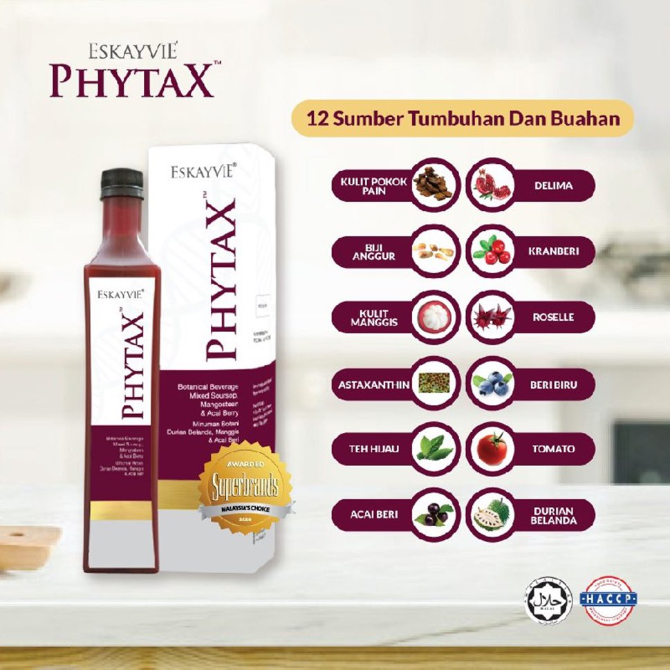 Assalamualaikum &amp; Hi korang! Hari ni Marsha nak share antara produk terbaik Eskayvie Malaysia iaitu Phytax. 

Banyak tau fakta menarik tentang Phytax ini. Korang boleh baca lanjut dekat bawah ok!

marshaliza.com/2022/12/Eskayv…

#EskayviePhytax #KehidupanLebihBererti