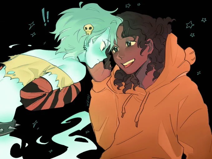 my fav ghost and fish romance #TheAmazingWorldOfGumball 
