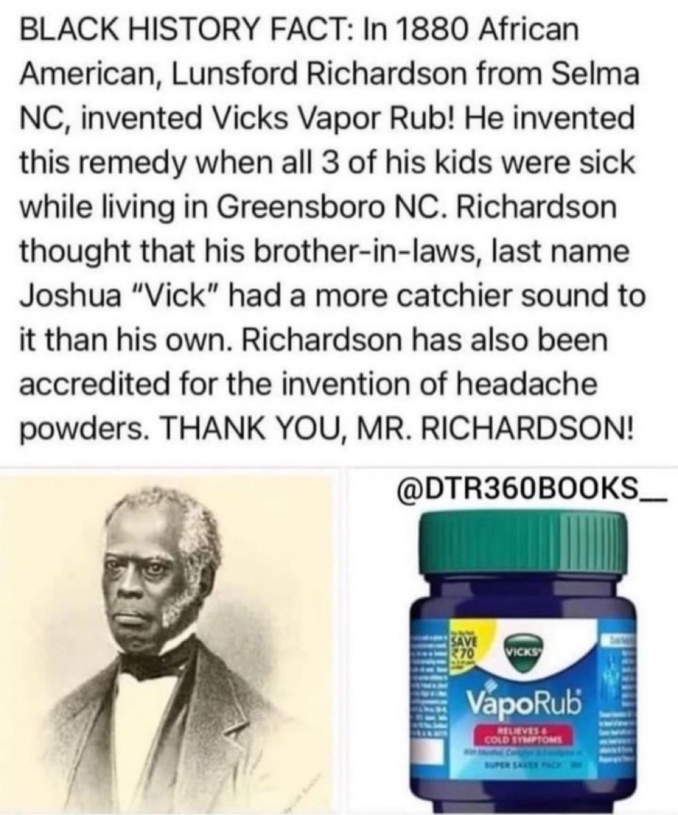 dijoni's tweet photo. Great black invention that you did not know about. https://t.co/YgvnWcklf5