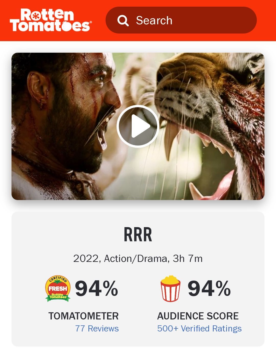 Roar - Rotten Tomatoes