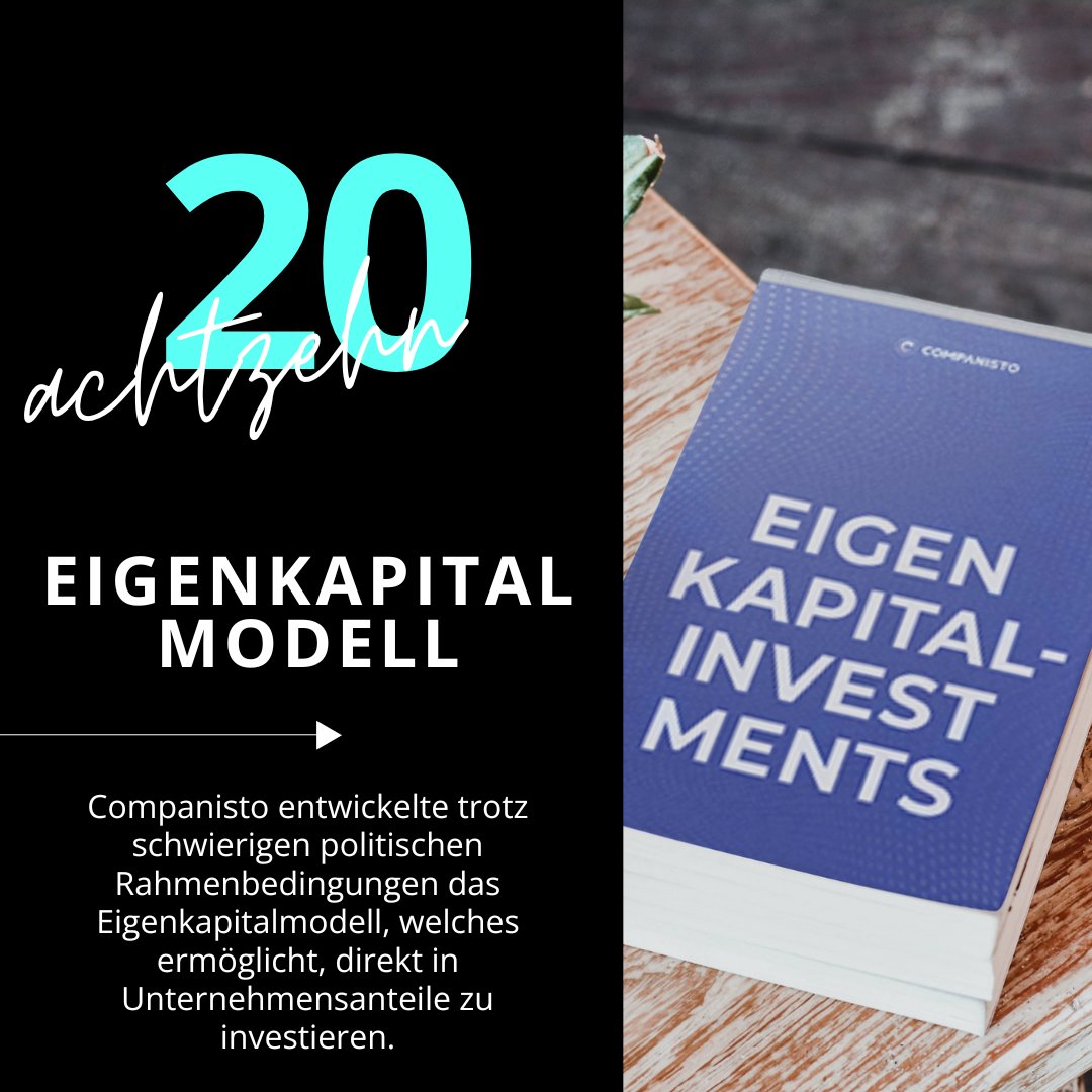 #10JahreCompanisto – Zeit ein paar persönliche Meilensteine zu feiern! 👉 companisto.com/10years