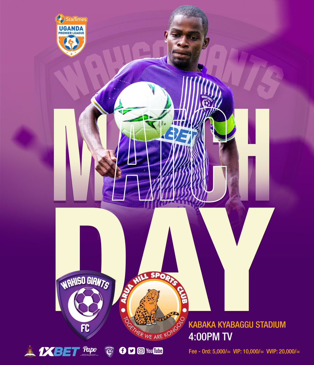 Come on lads! Let's end 2022 in style🙏🙏 Kickoff 4pm Jerseys available at discounted price (35k ONLY) #PrideOfWakiso #WGFCAHS